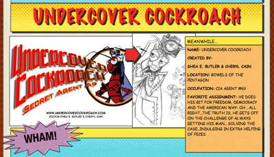 Undecover Cockroach Comic